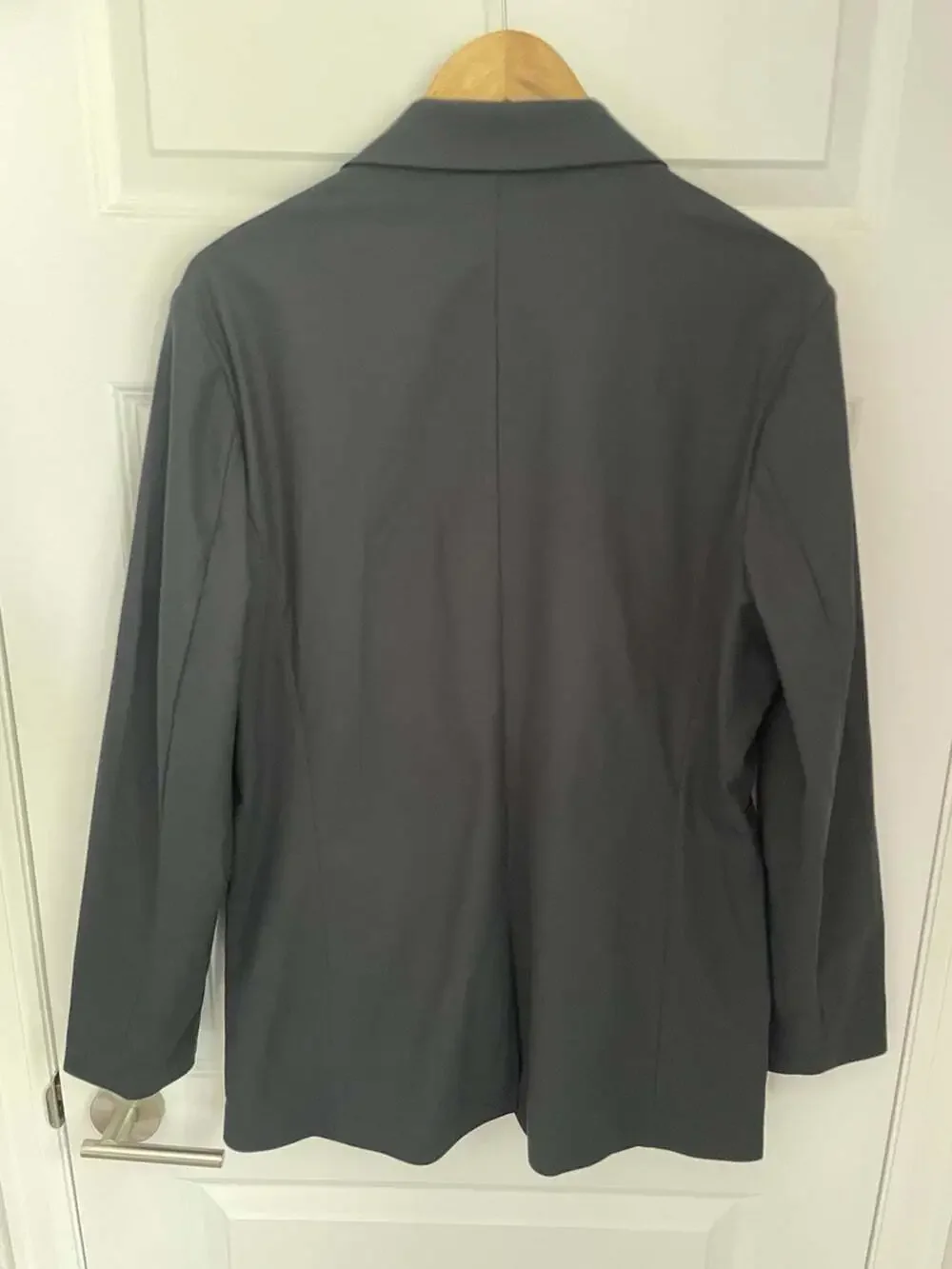 NWT Quince Mens M Performance Stretch Technical Blazer True Black Unstructured